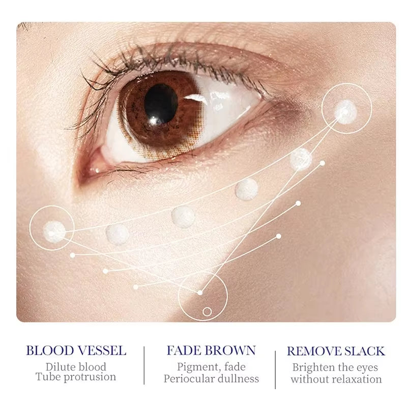 SADOER Collagen Eye Cream Retinol Eye Cream anti Dark Circles Eye Bag Firming Skin Moisturizing Skincare Skin Care for Eyes Care